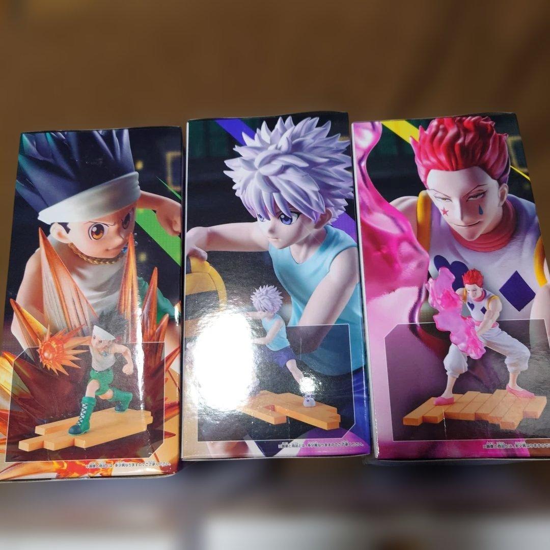 HUNTER×HUNTER フィギュア G.I編 ゴン キルア ヒソカ他セット