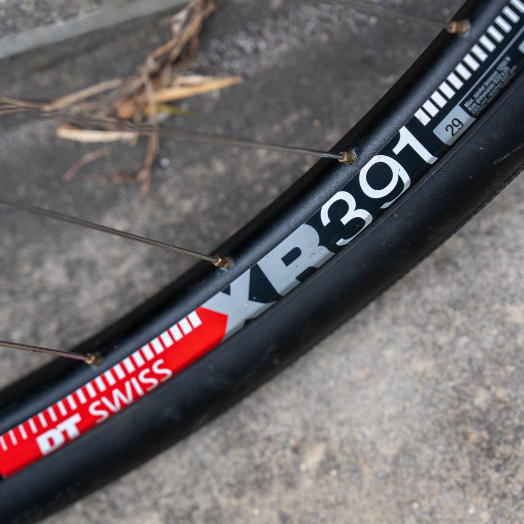 ARCカーボンハブ+DT XR391リム 135mmQrリアホイール