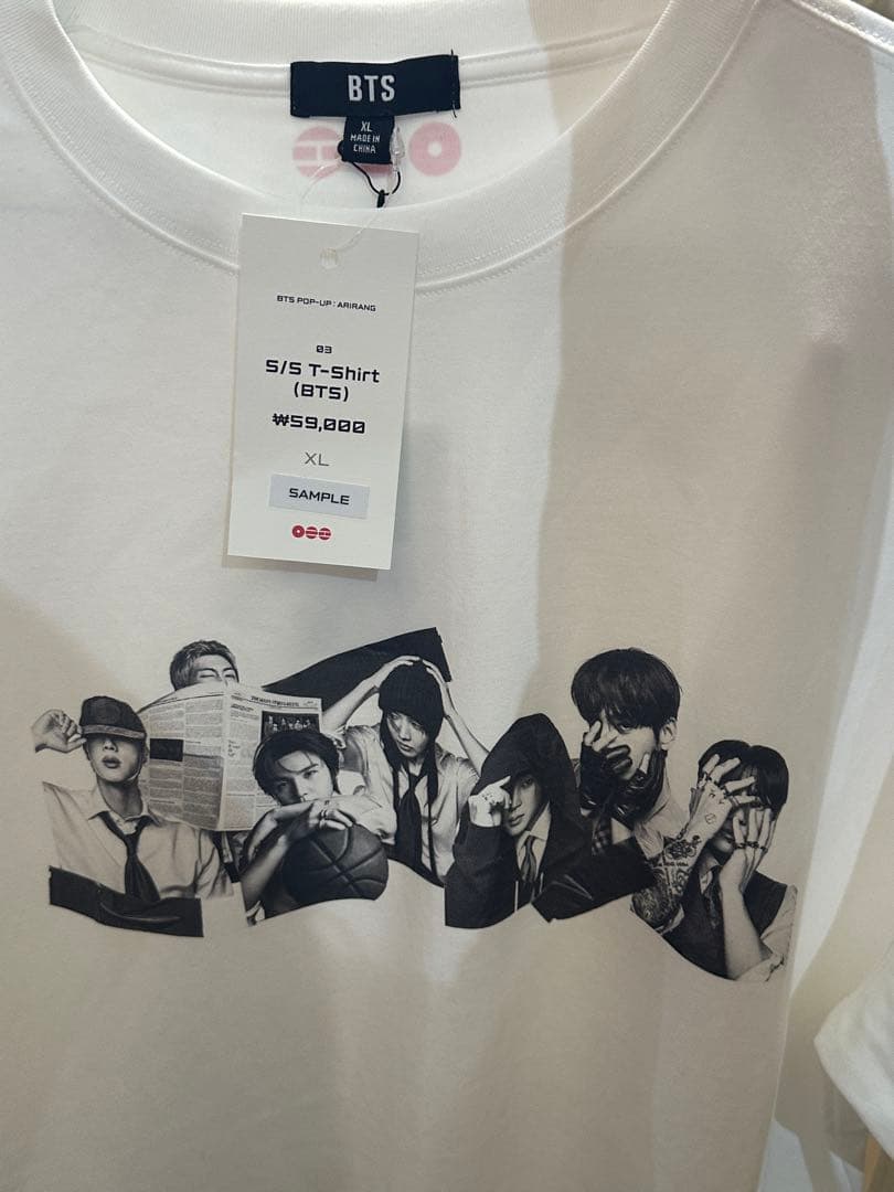 BTS ARIRANG Tシャツ 集合 Lサイズ POPUP 公式 新品