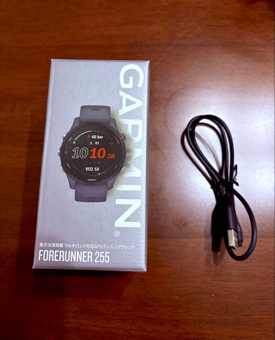 GARMIN Forerunner 255 Music 美品 純正バンド未使用