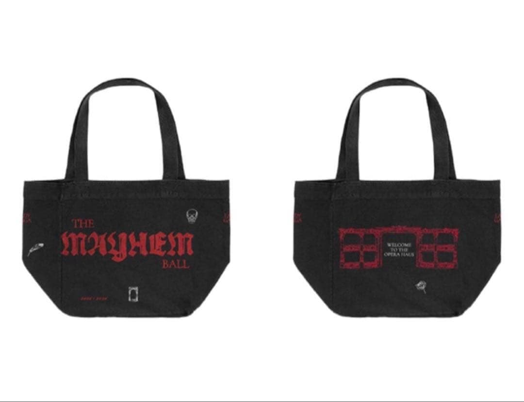 新品LadyGaga レディーガガ MAYHEM オペラハウス トートバッグ黒