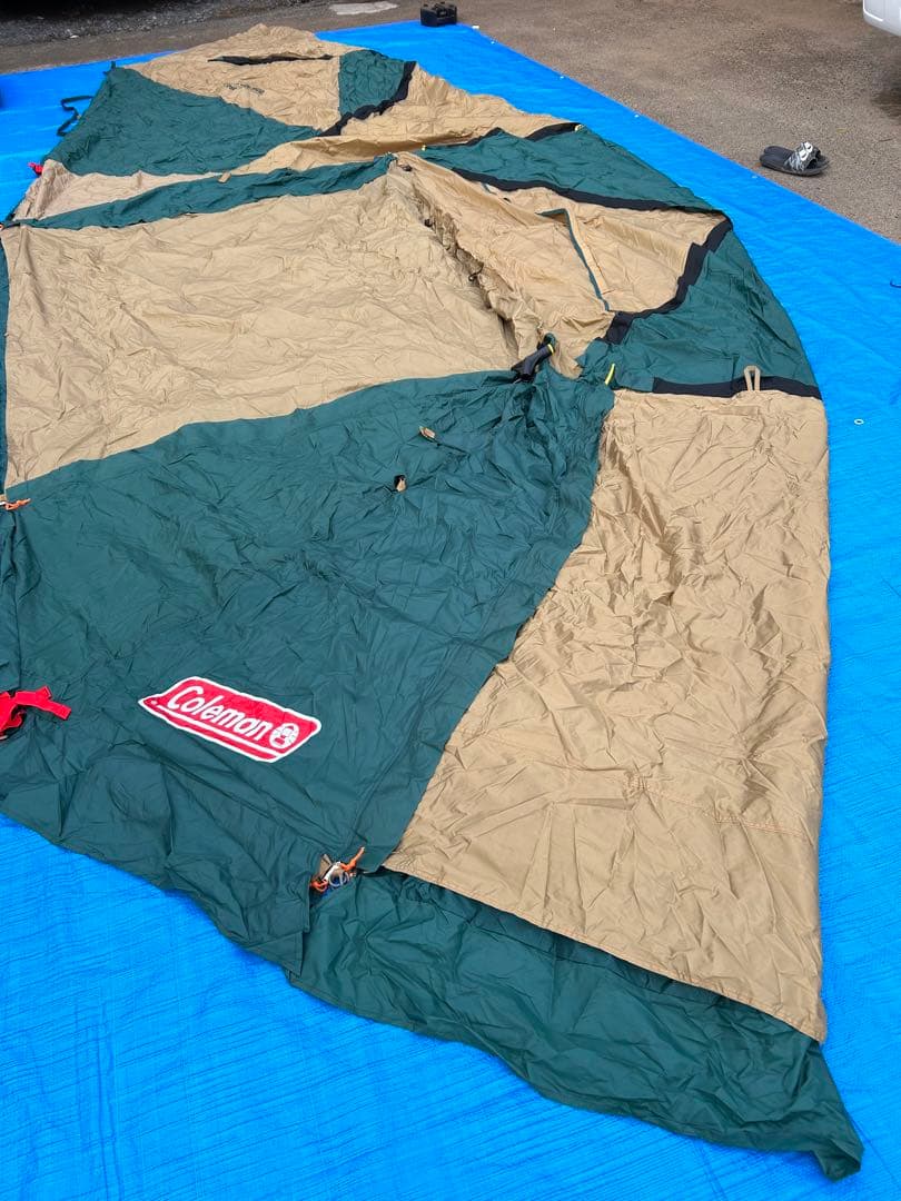 【未使用品】コールマン ラウンドスクリーン2ルームハウス