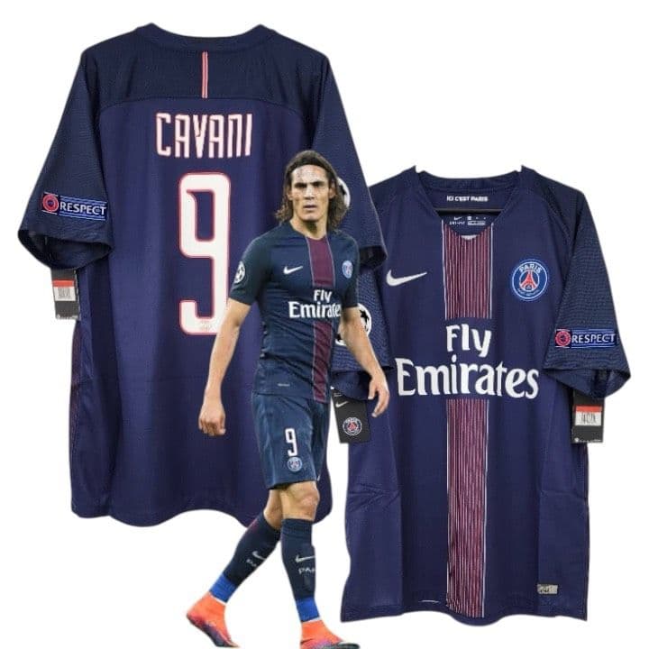 16-17 パリ・サンジェルマン　カバーニ　NIKEオフィシャルユニフォーム