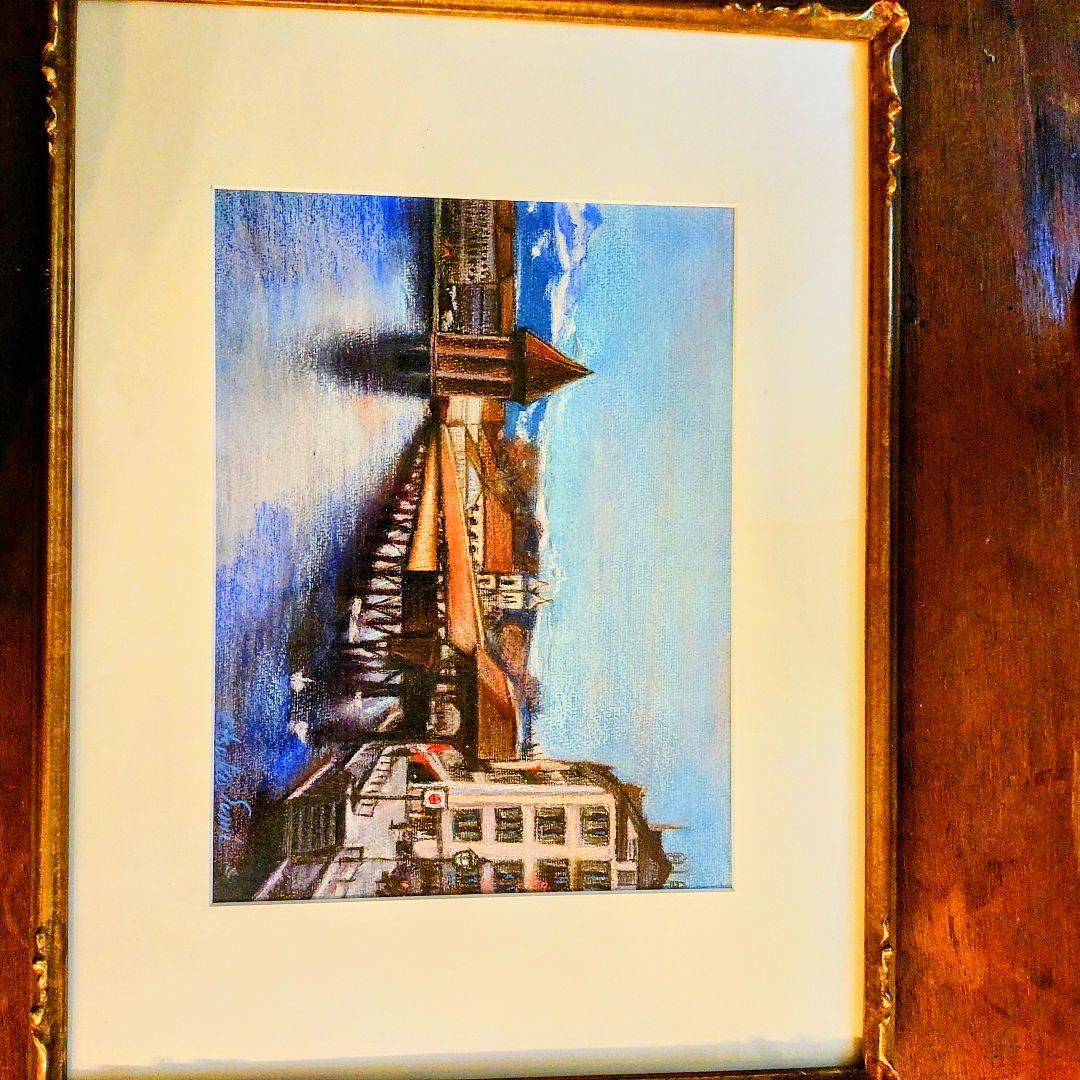 【美品】etsuko.sumi　風景画