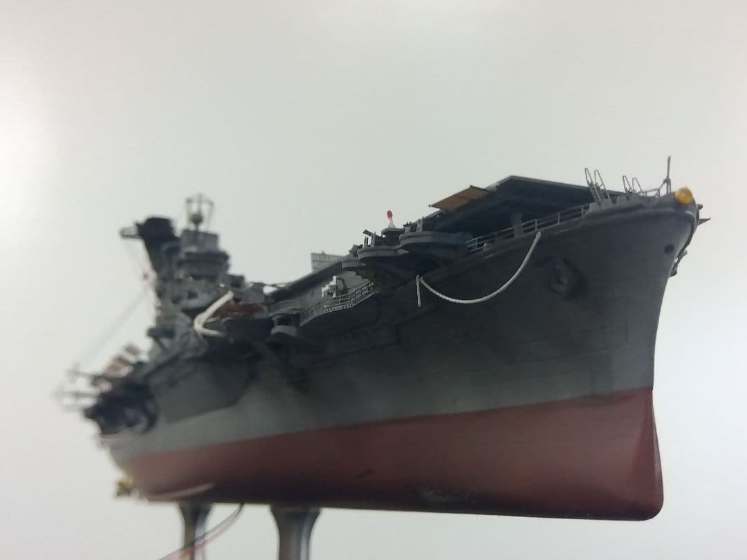 J*J様 1/700 精密模型帝国海軍正規空母「隼鷹」完成品