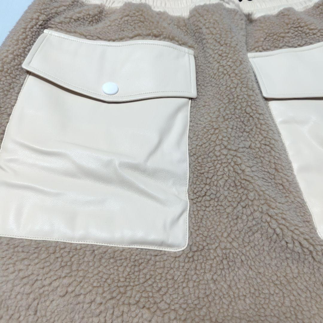 CPGゴルフ　フェイクファースカート　ボア　未使用品　蓄熱