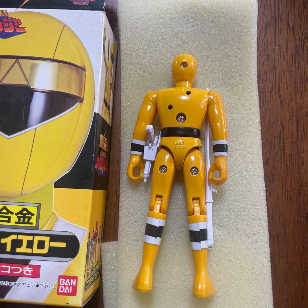 【開封済】超合金忍者戦隊カクレンジャー　５体フルセット　付属品欠品なし