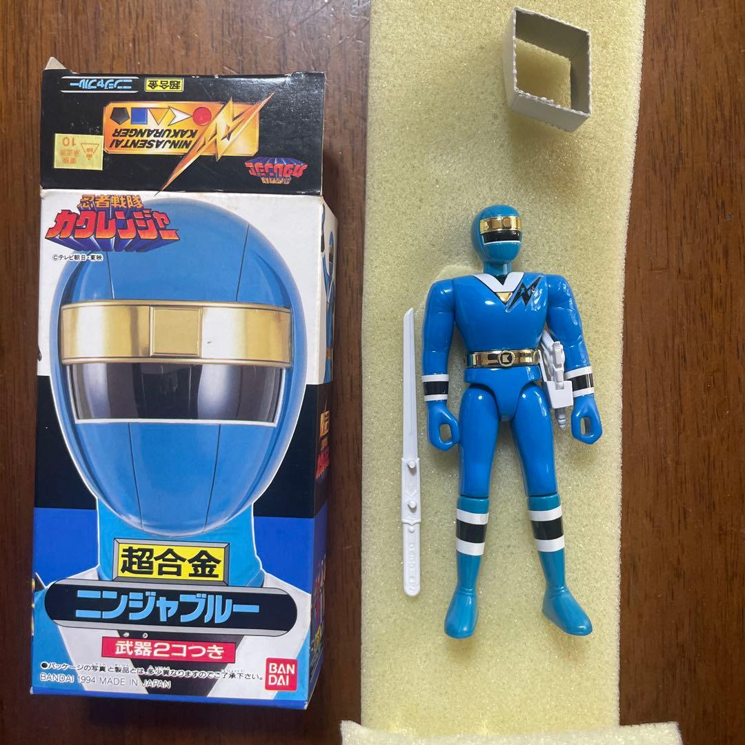 【開封済】超合金忍者戦隊カクレンジャー　５体フルセット　付属品欠品なし