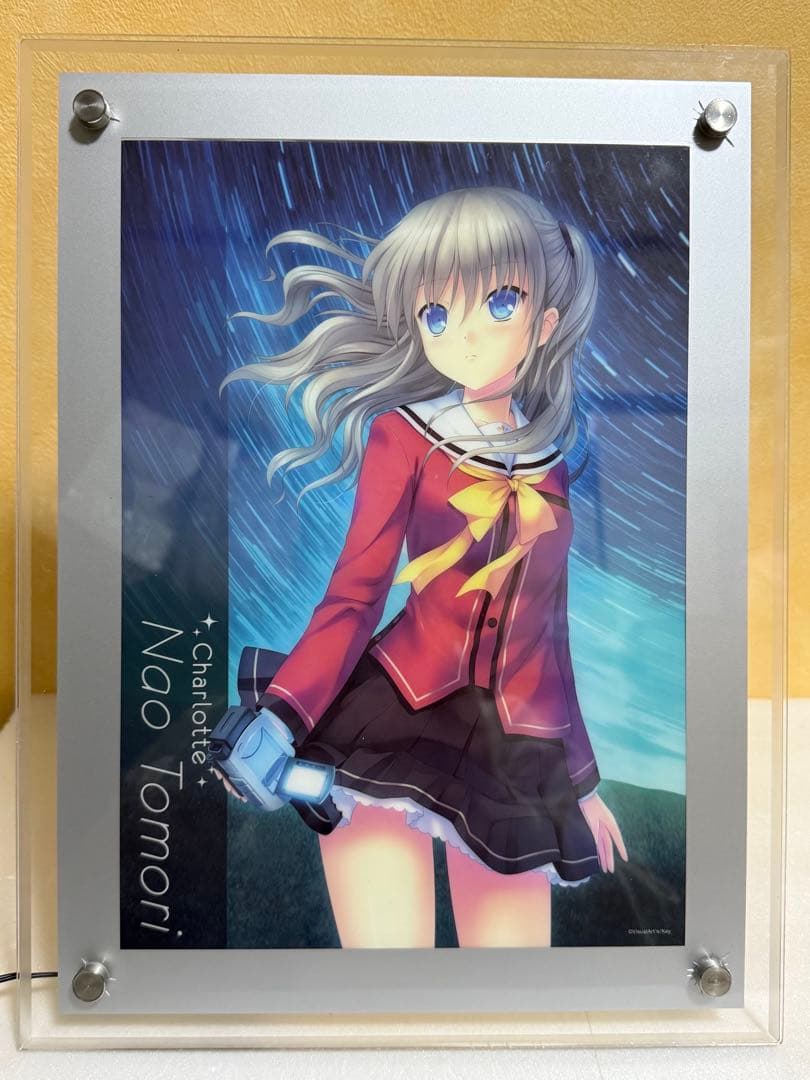 希少　入手困難　Charlotte 友利奈緒　LEDライトパネル　アクリルパネル