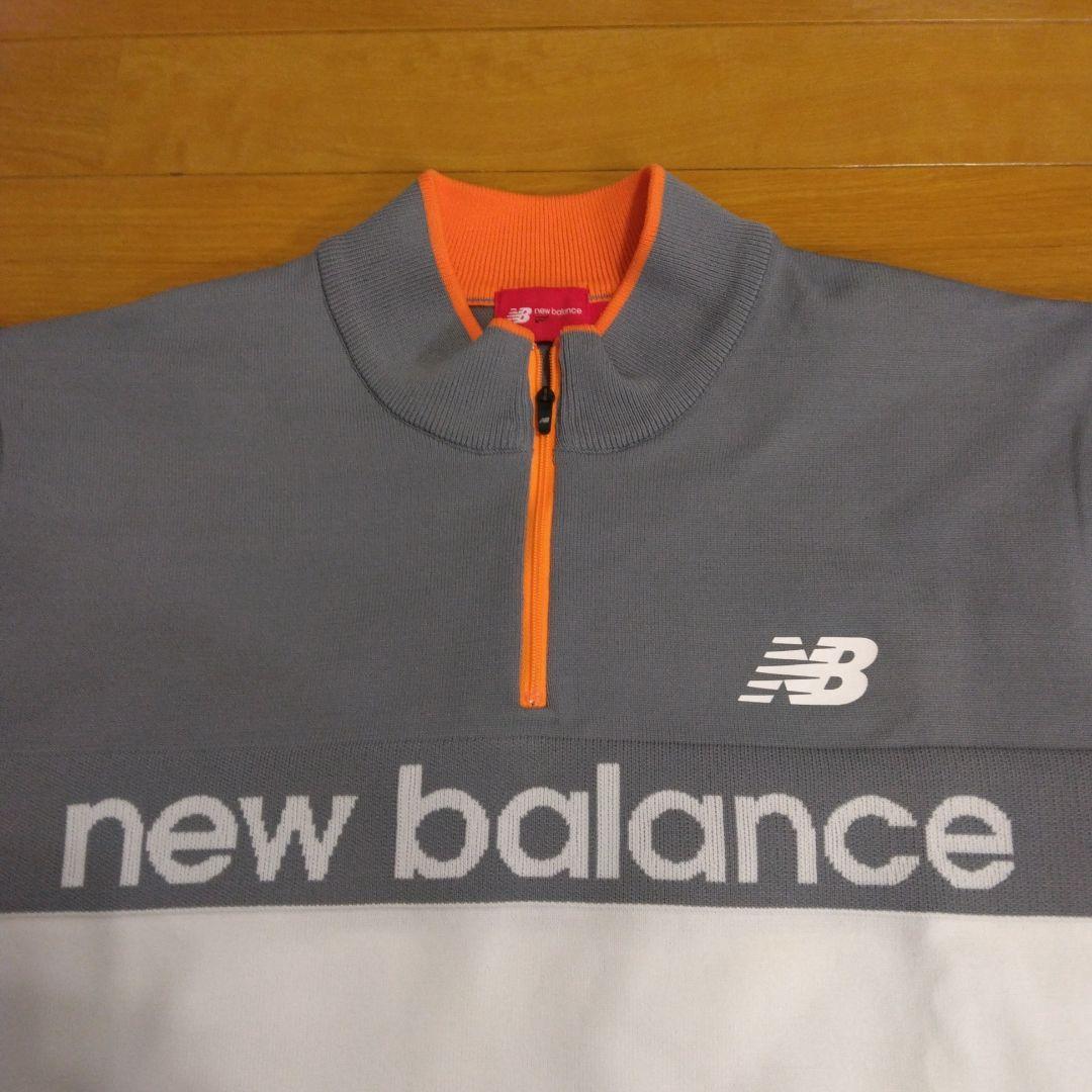 NewBalanceGolf men'sハーフジップニット 6size