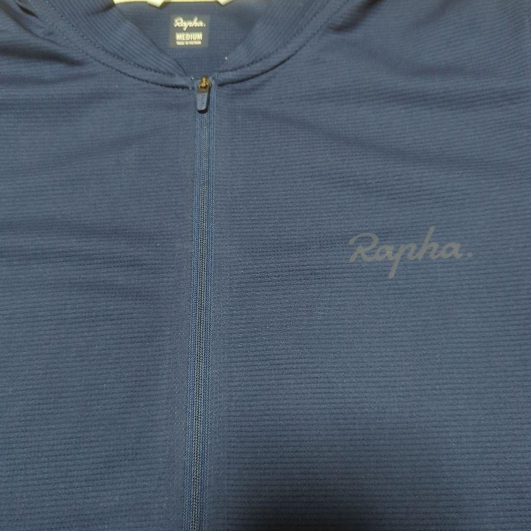 Rapha クラシックフライウェイトジャージ Mサイズ ダークネイビー/ピンク