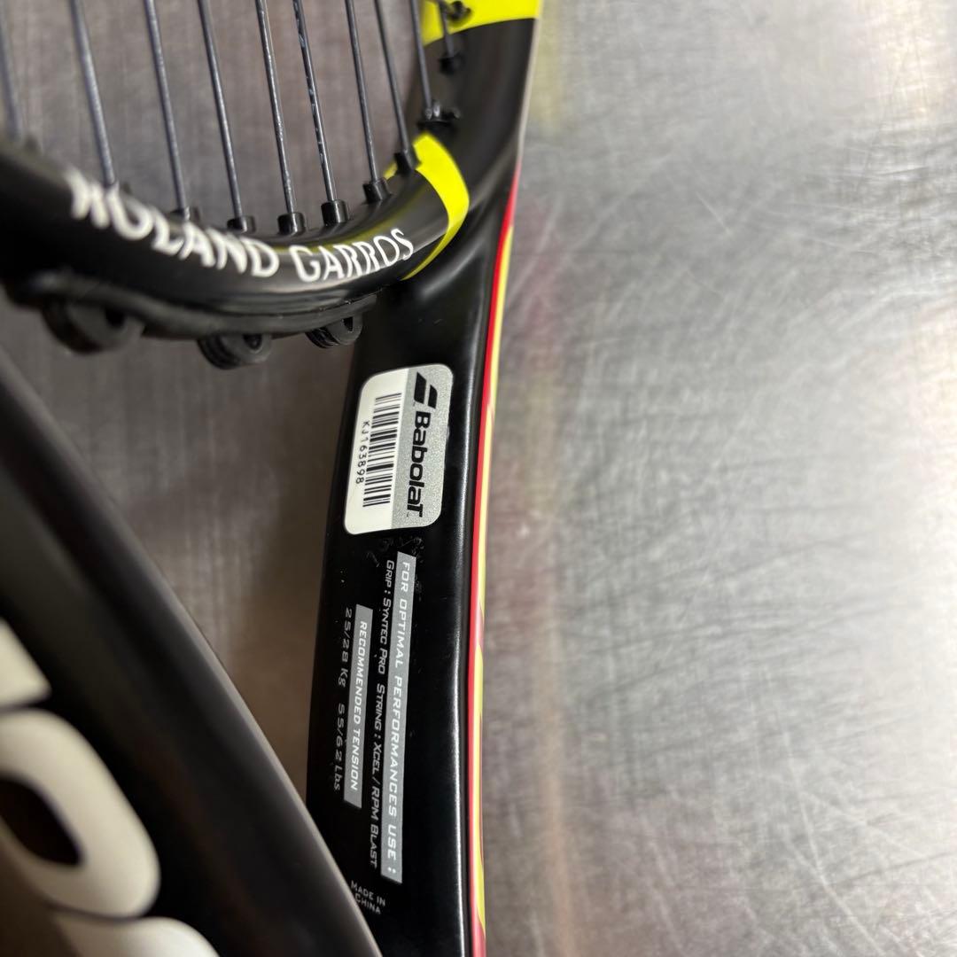 Babolat アエロプロ（ピュアアエロ）全仏オープンモデル