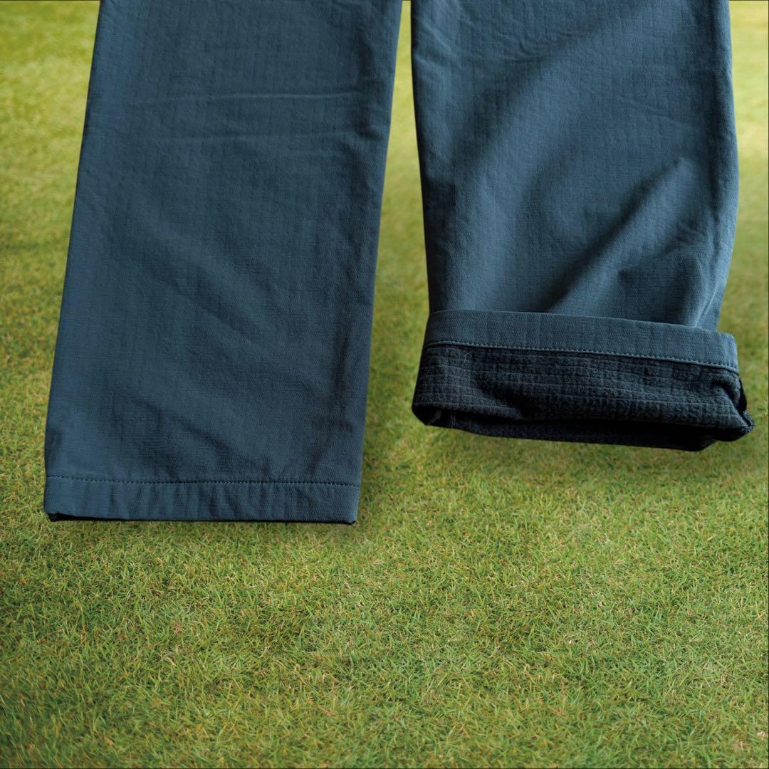 極美品　裏起毛　蓄熱　ブリーフィング　パンツ　黒　カーキ　S〜M相当　秋冬