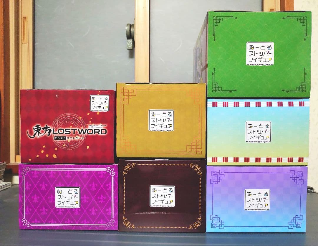 東方Project ぬーどるストッパーフィギュア 7点　未開封