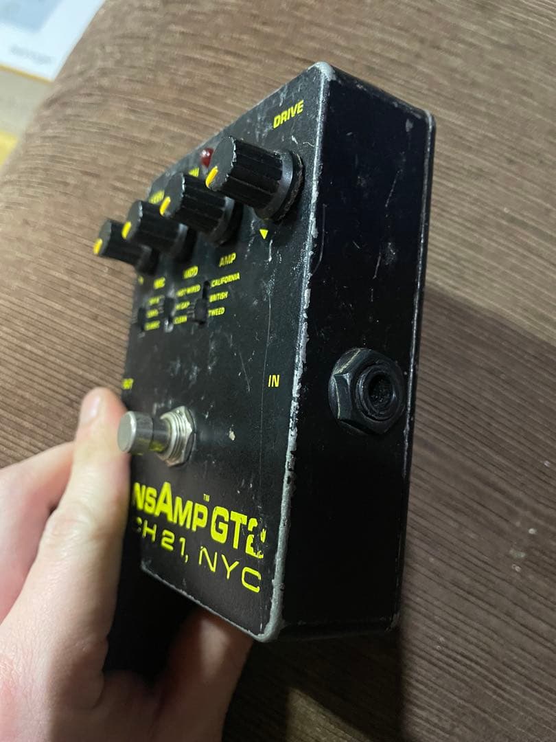 Tech 21 SansAmp GT2 エフェクター　プリアンプ