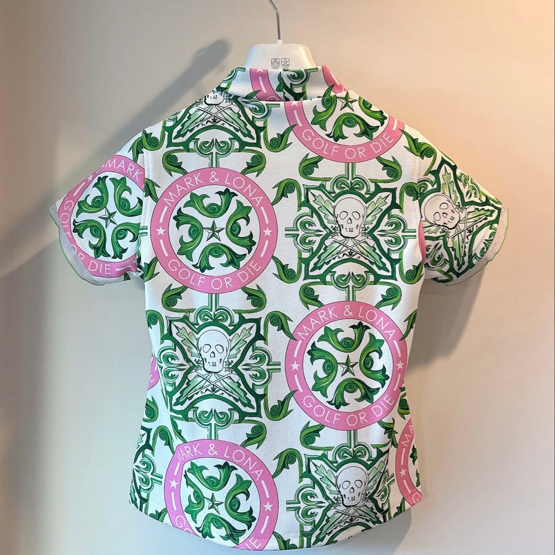 新品⭐️ MARK&LONA モックネックシャツ レディース 正規品 マーク&ロナ