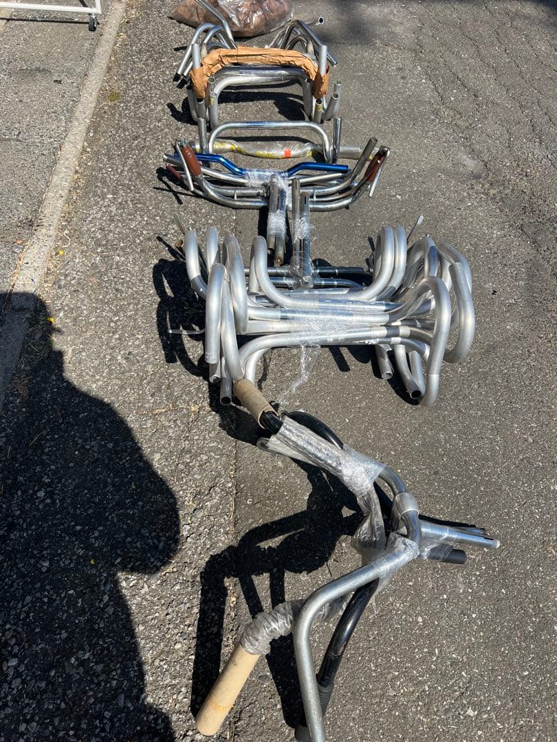 昭和レトロ自転車ハンドル34本まとめ売り