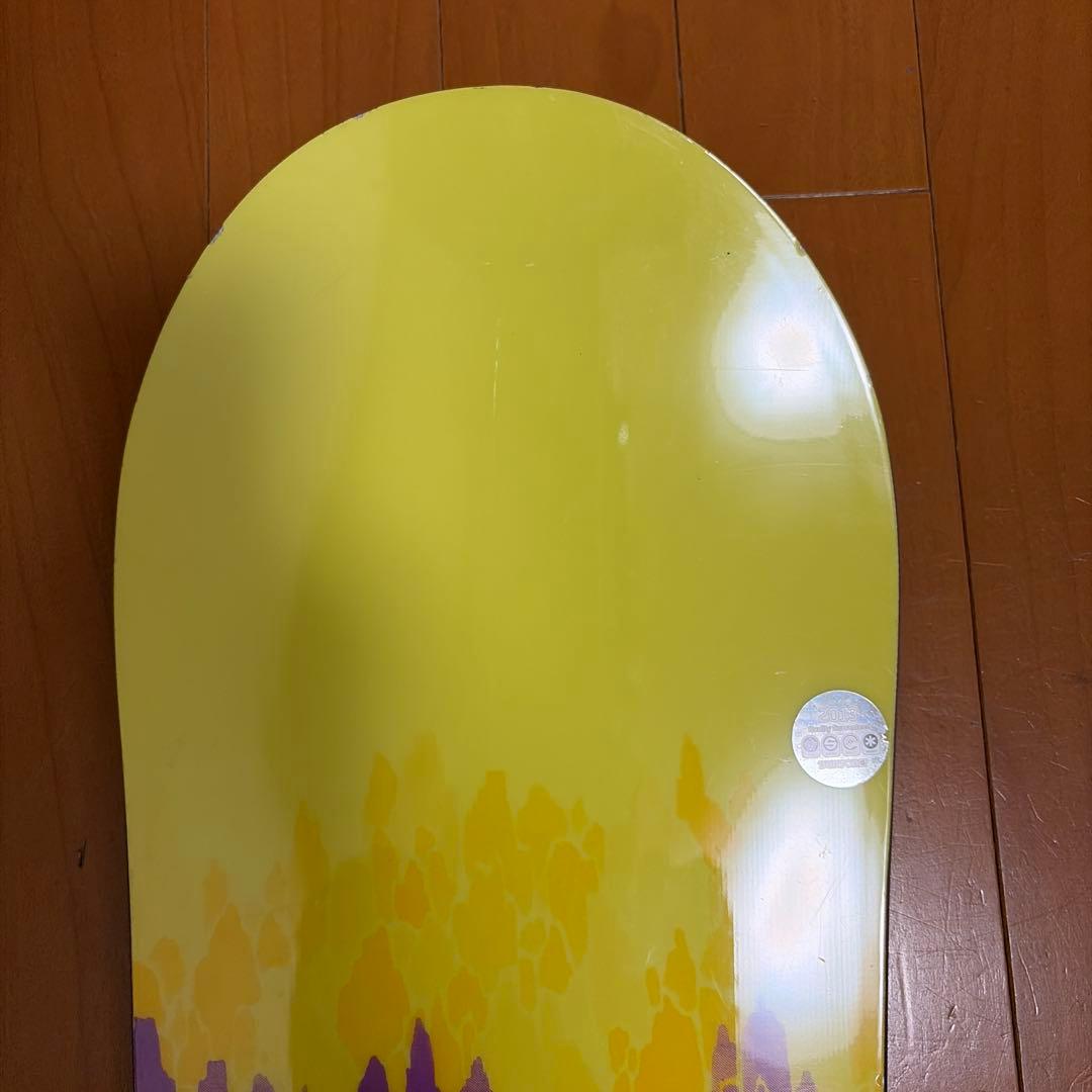 2013年モデル burtonスノーボード イエロー