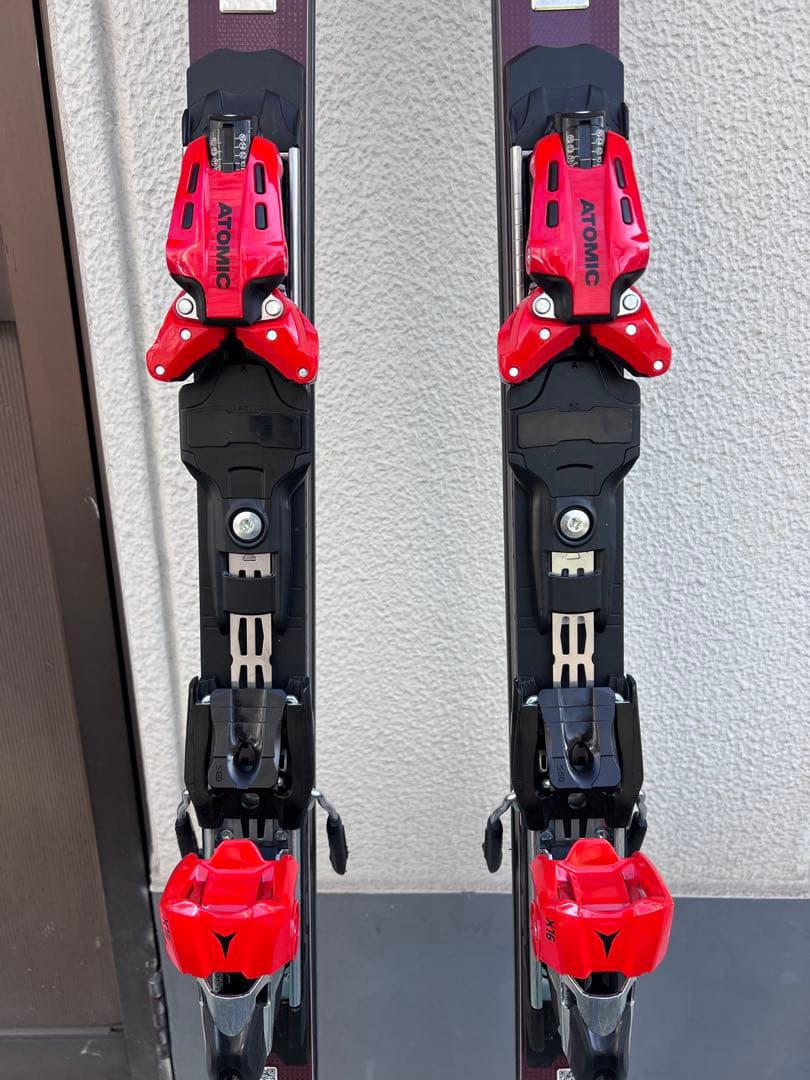 ATOMIC スキー板 192cm レッド/ブラック