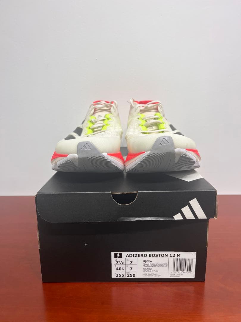 adidas ADIZERO BOSTON 12M 25.5cm ボストン12