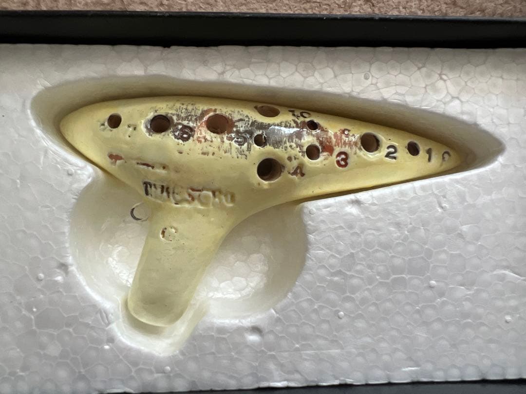 Prima Ocarina プリマ　オカリナ　ピッコロ　T-1C 箱あり　教則本