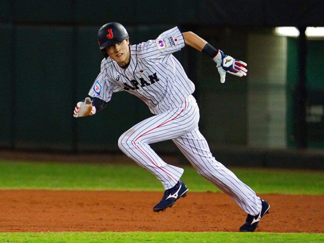 ソフトバンクホークス　周東佑京 #23　バット NPBマーク 支給品　実使用