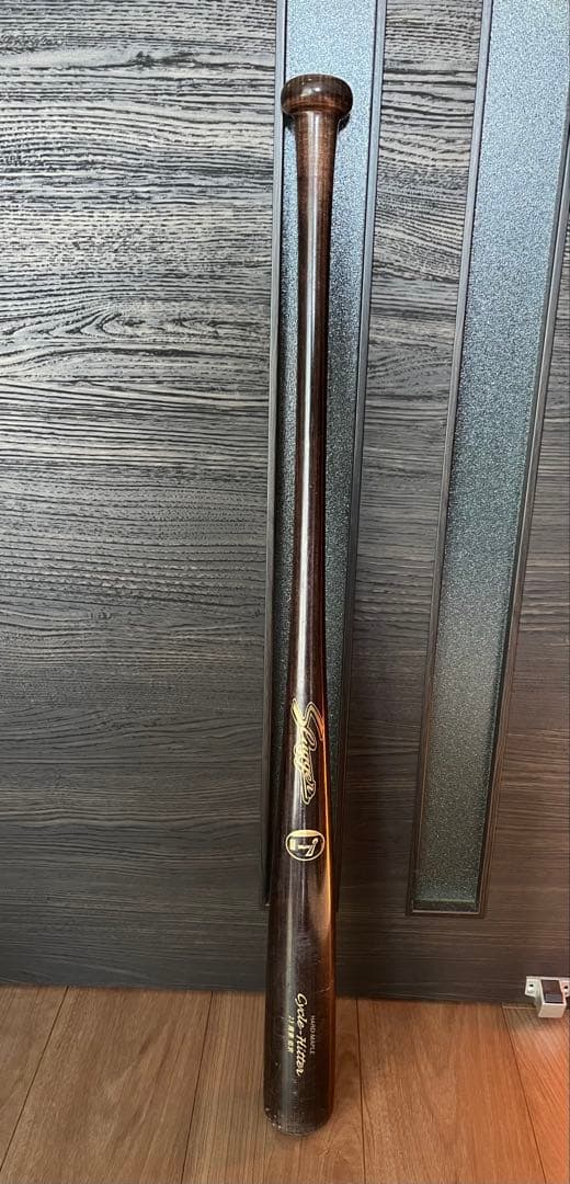 ソフトバンクホークス　周東佑京 #23　バット NPBマーク 支給品　実使用