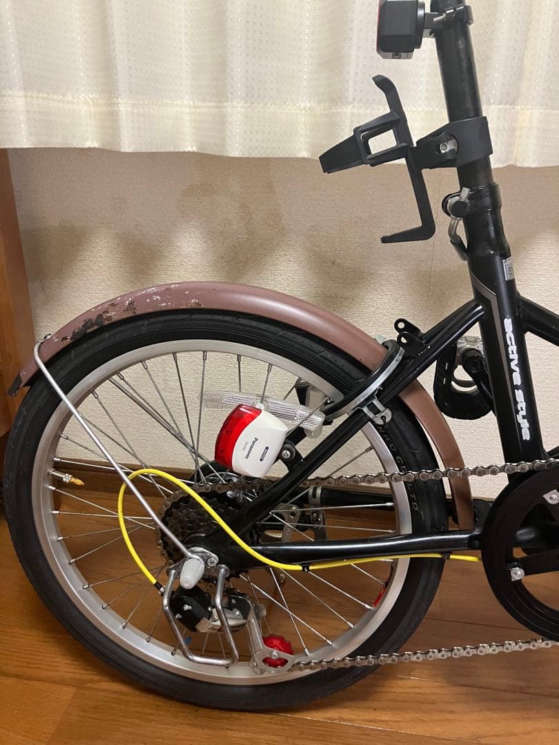個人、折りたたみ自転車「active style.apple」spdペダル専用車