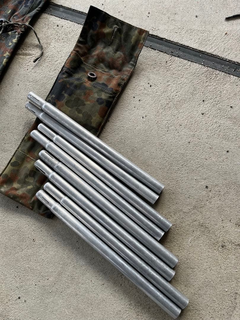 ドイツ軍テント　軍幕　2枚セット