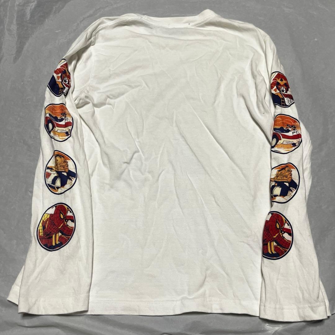 東映版スパイダーマン　レオパルドンTシャツ　ロンT Spider-man