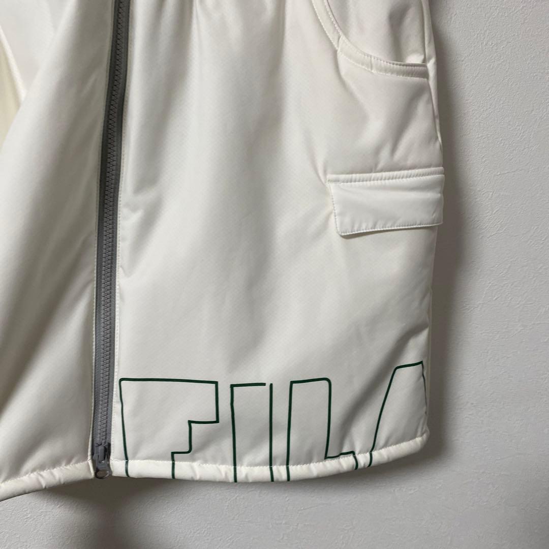 FILA GOLFボアワンピース　ホワイト