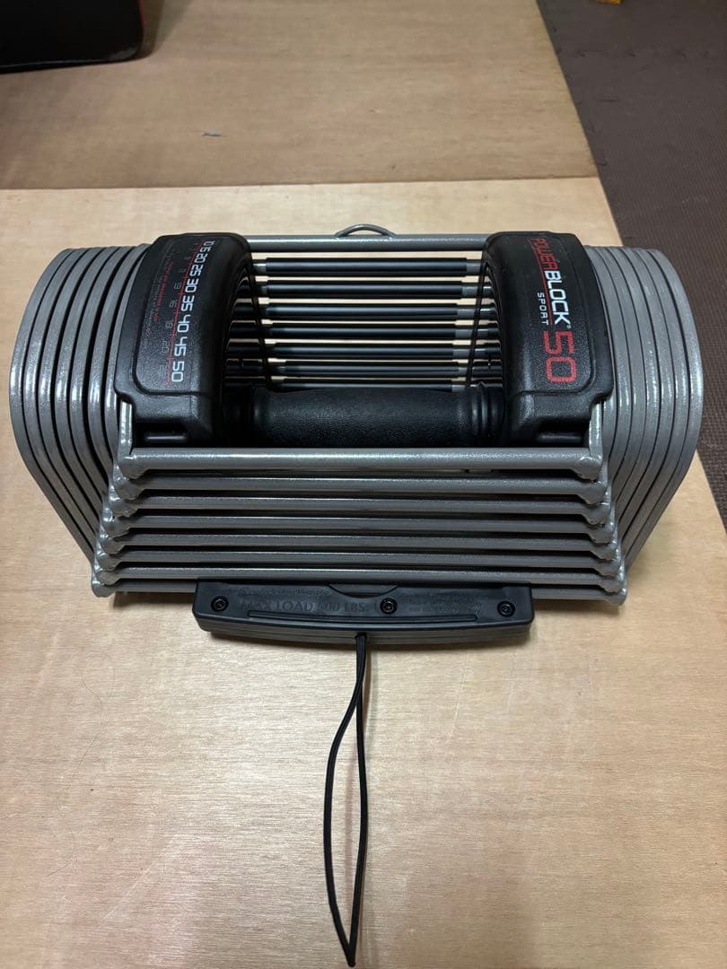 ①POWERBLOCK 50 調整可能ダンベル①セット購入のみ