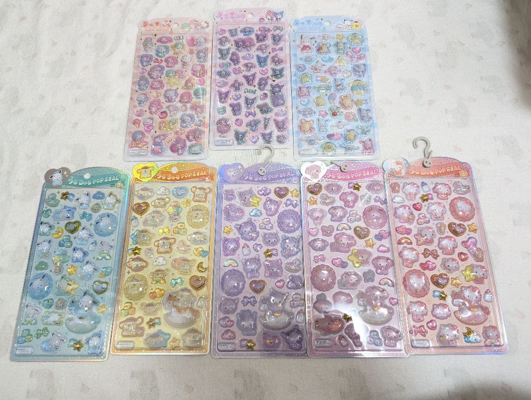 正規品　クラックス　サンリオ　うるちゅる　キティ　クロミ　マイメロ　プリン