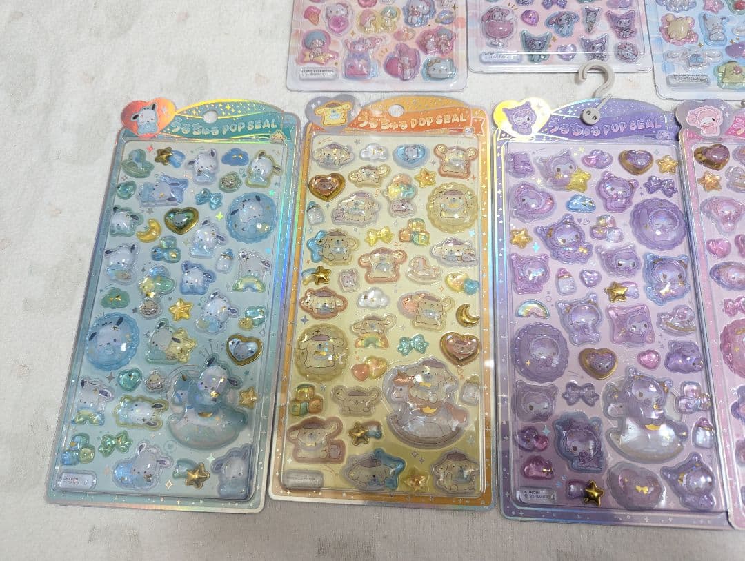 正規品　クラックス　サンリオ　うるちゅる　キティ　クロミ　マイメロ　プリン