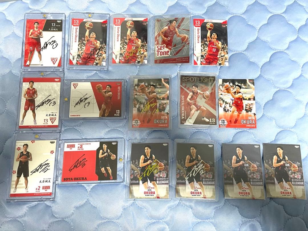 大倉颯太 BBM 直筆サイン アルバルク東京 千葉ジェッツ