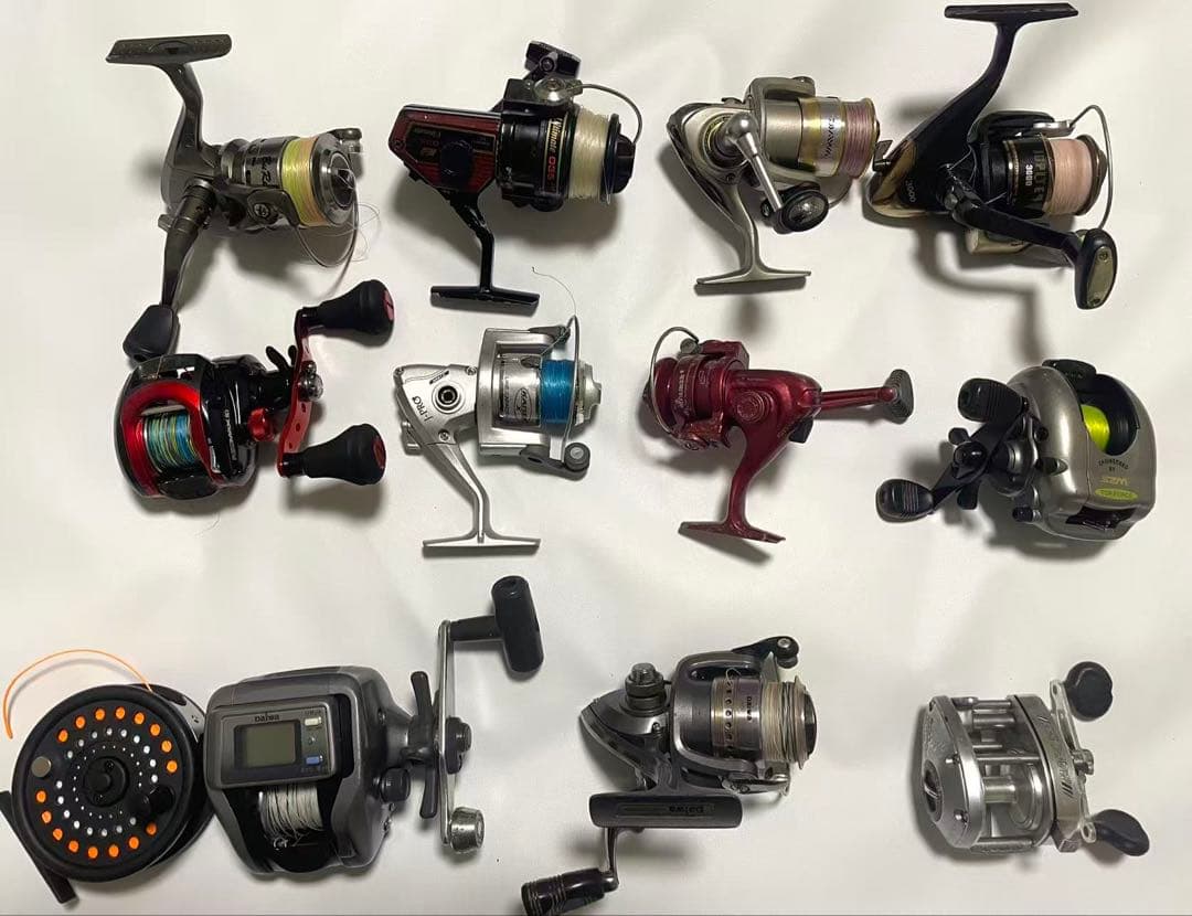 ジャンク　リール　まとめ売り　11個Daiwa など