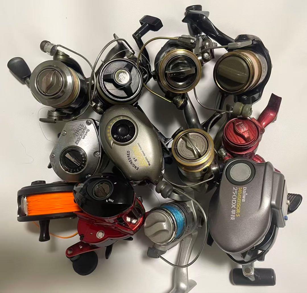 ジャンク　リール　まとめ売り　11個Daiwa など