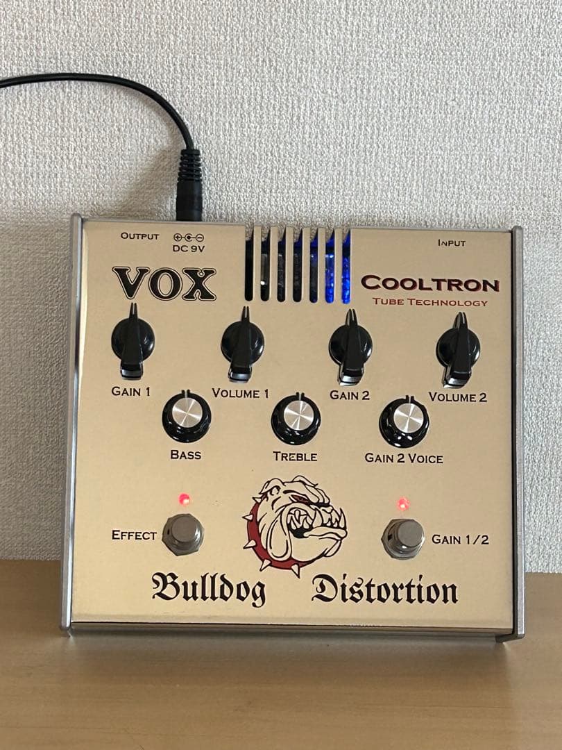 VOX COOLTRON Bulldog Distortion 真空管内蔵