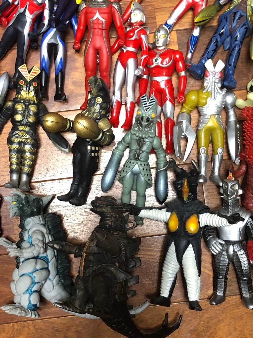 d*7様 ウルトラマン ウルトラ怪獣 ソフビ レア 限定 バンダイ レトロ