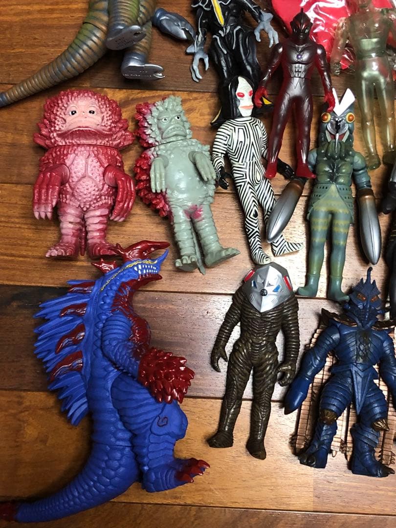d*7様 ウルトラマン ウルトラ怪獣 ソフビ レア 限定 バンダイ レトロ