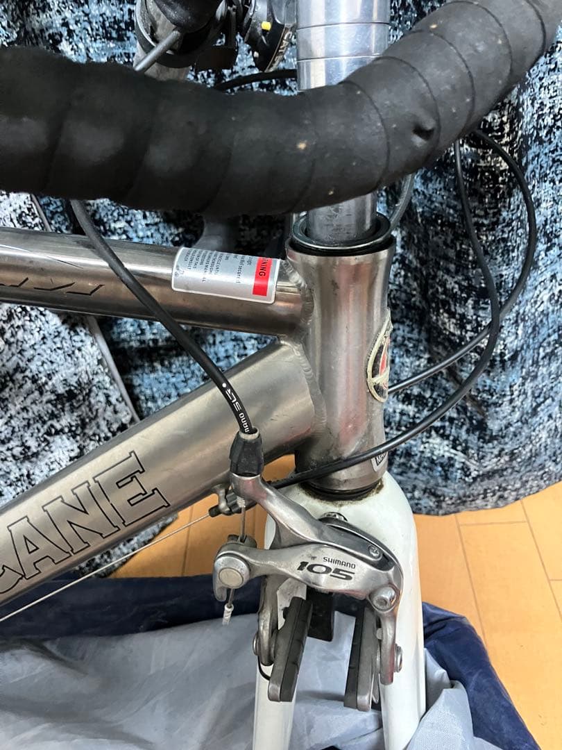 トマト缶さん専用・直接引取　　Motobecane チタンフレーム　他パーツどり