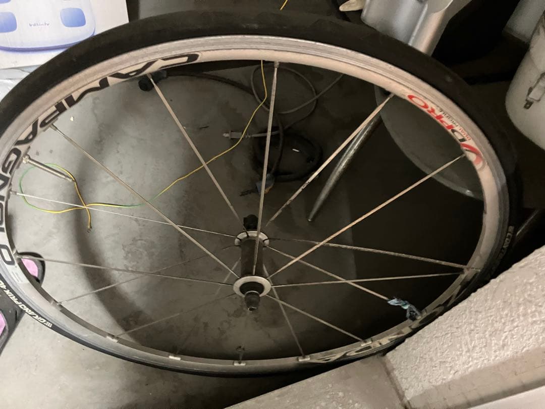 トマト缶さん専用・直接引取　　Motobecane チタンフレーム　他パーツどり