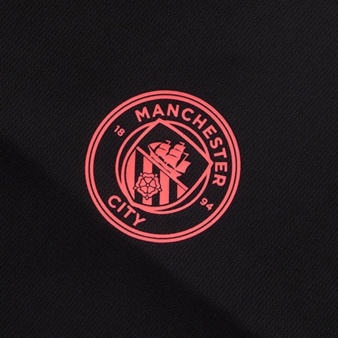 【未使用品】マンチェスターシティ ポリエステルＴシャツ　Ｌ