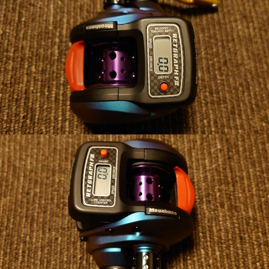 新品メガバス リトグラフ F3 リミテッド 10L レフト SP-C カウンター