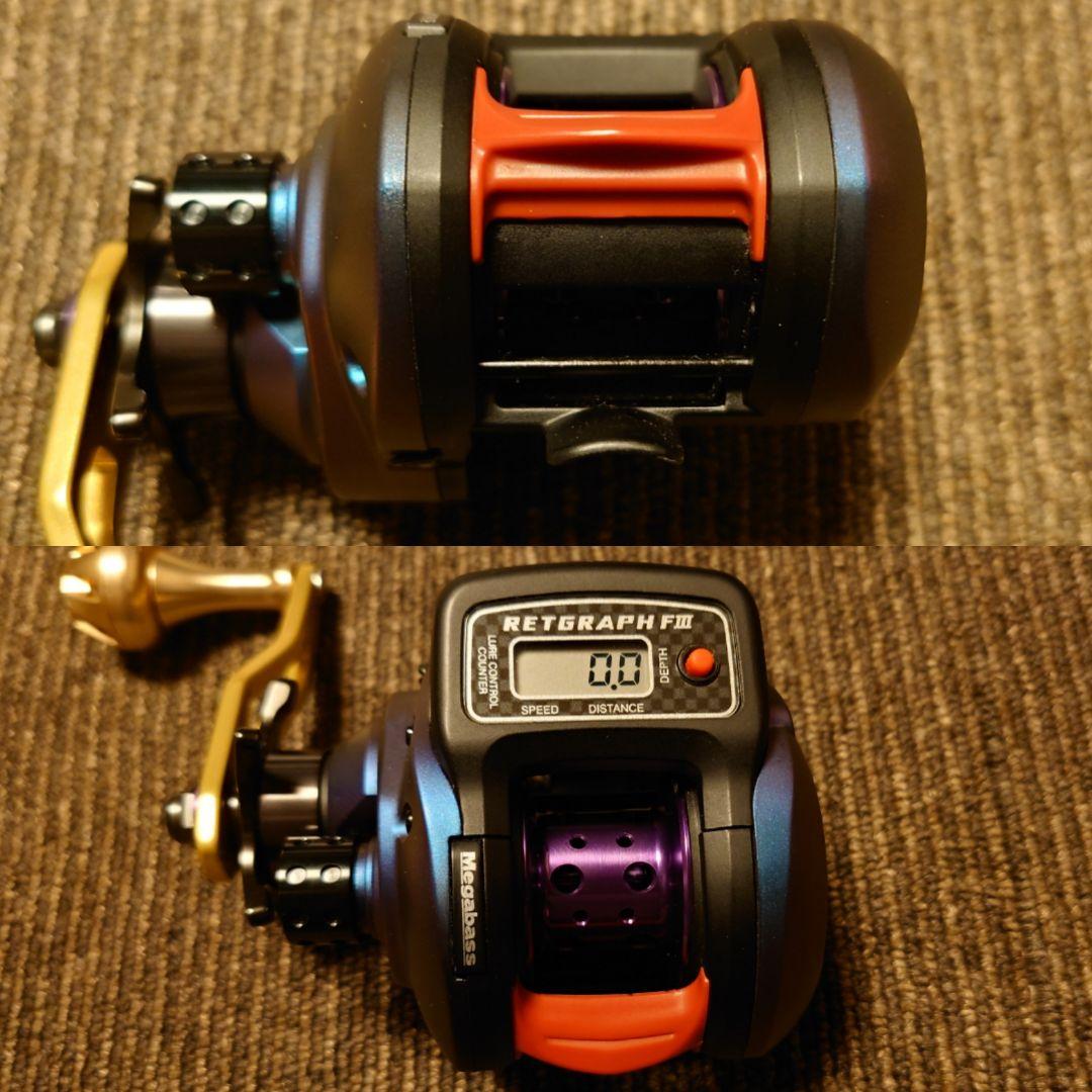 新品メガバス リトグラフ F3 リミテッド 10L レフト SP-C カウンター