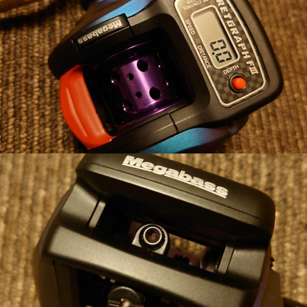 新品メガバス リトグラフ F3 リミテッド 10L レフト SP-C カウンター