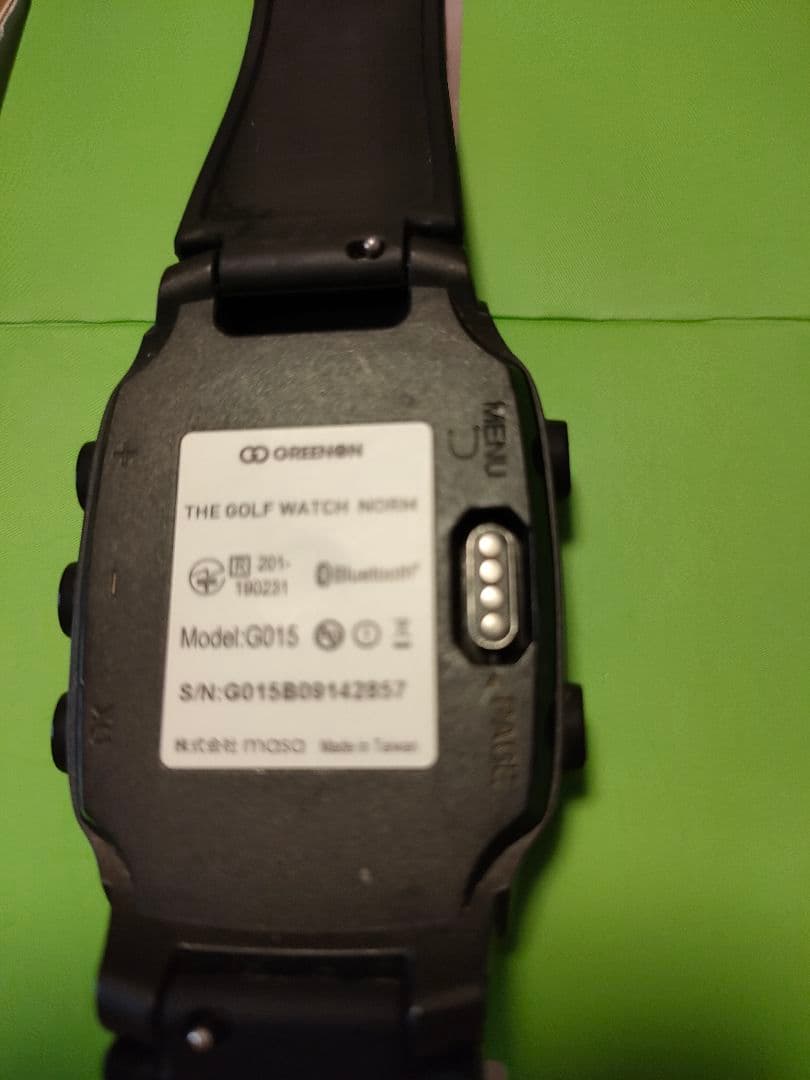ゴルフナビゲーションウォッチ「THE GOLF WATCH NORM」 動作確認