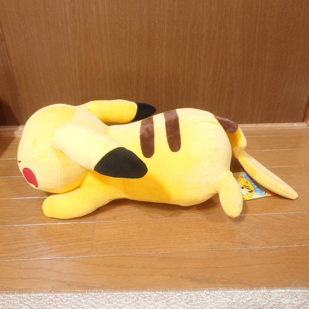 ​【激レア・2015年初期】すやすやピカチュウ ぬいぐるみ ポケモンセンター
