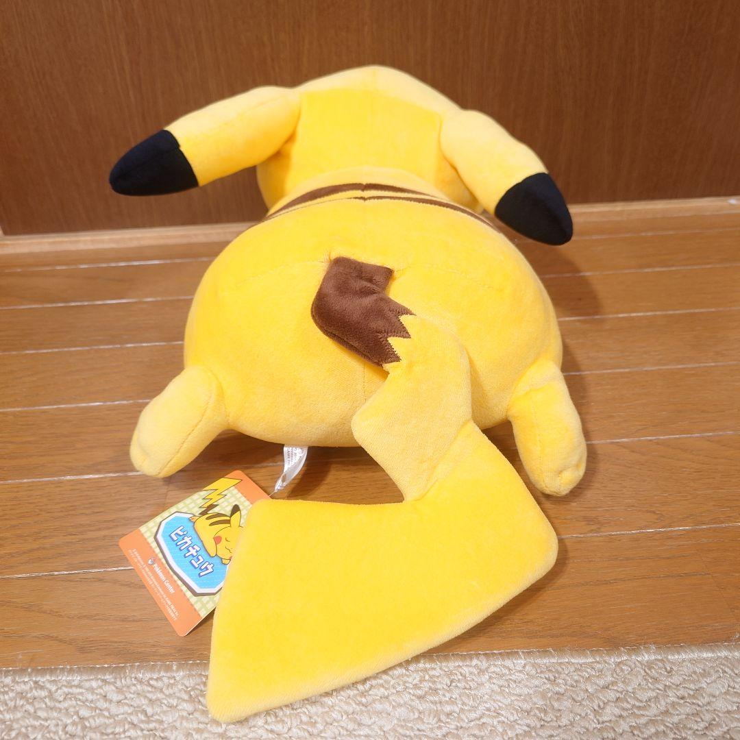 ​【激レア・2015年初期】すやすやピカチュウ ぬいぐるみ ポケモンセンター