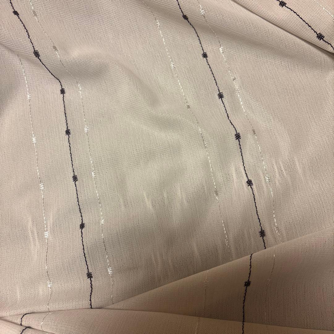 ライトグレー ドレープカーテン&レースカーテンセット